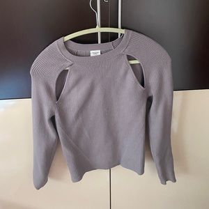 Abercrombie & Fitch Cut Out Sweater